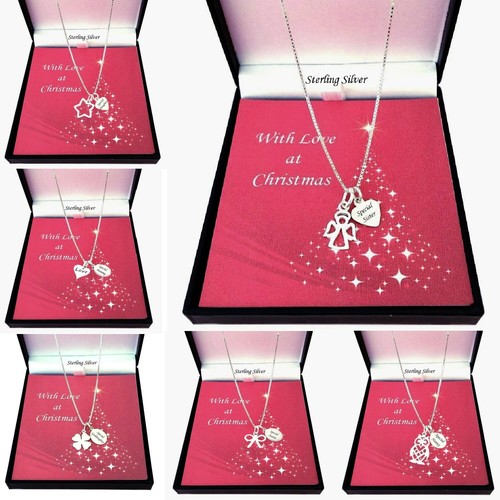 Christmas necklaces 925 - christmas, necklaces,