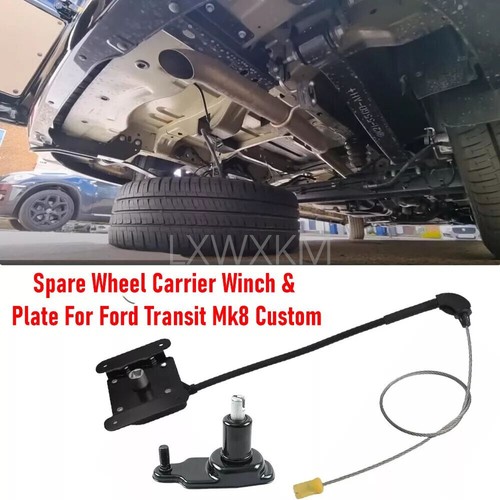 Spare wheel carrier winch - spare,