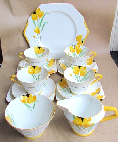 Paragon china par258 art deco - paragon,