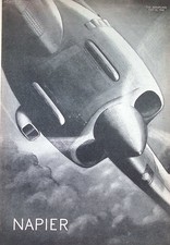 Original 1940 Advert – Napier Aero Engines – The Aeroplane, May 31, 1940
