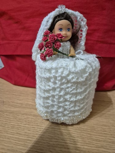Bride retro toilet roll - retro, cover