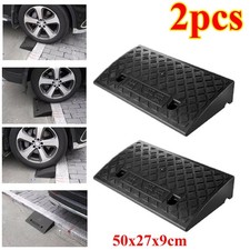 2X 50cm Heavy Duty Rubber Kerb