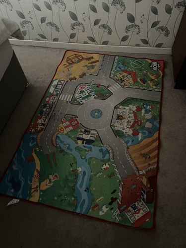 Toy car play mat - toy,