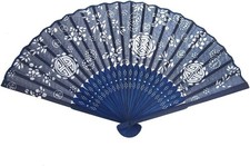 1x Blue Wood & Fabric Summer