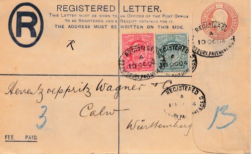 England 1904 registered - england:,