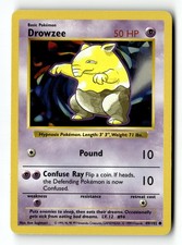 Pokemon Card Drowzee LP Base