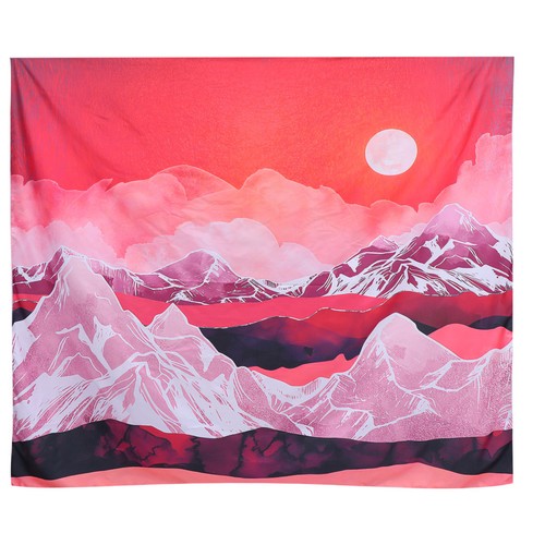 Hanging tapestry fabric wall - ,