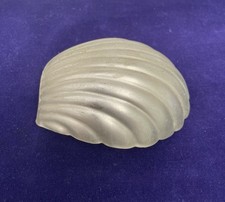 Art Deco Metal Clam Shell