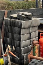 Grey Plain Roof Tiles 44 Packs