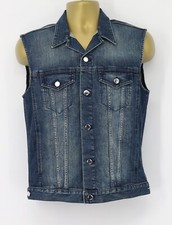 BLK DNM FRINGED DENIM JEANS