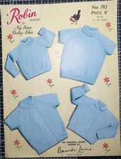 Robin  Knitting pattern 782