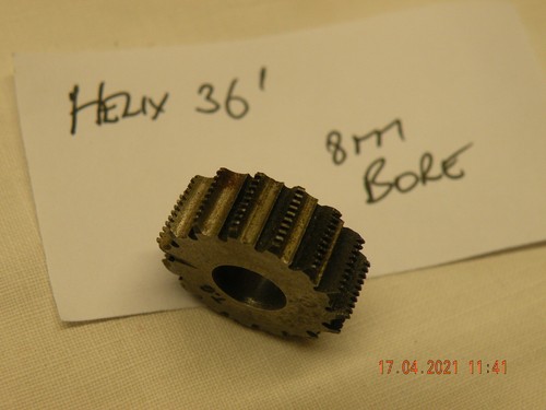 Miniature gear hob cutter - miniature,