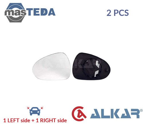 6401803 rear view mirror glass - view,