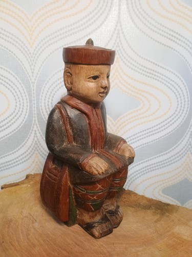 Carved wooden asian oriental - wooden,