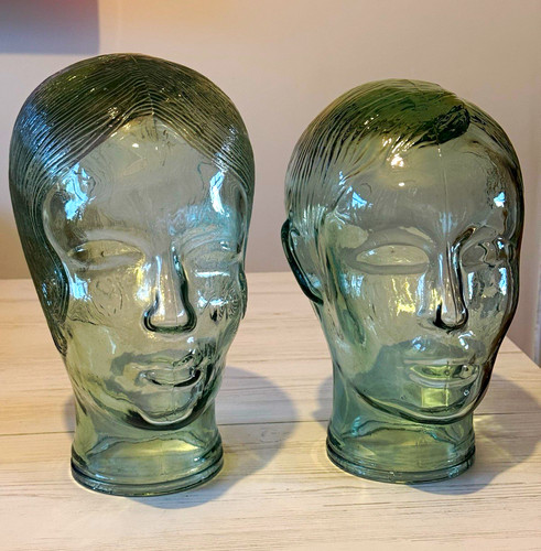 Vintage clear green - 2, clear/green