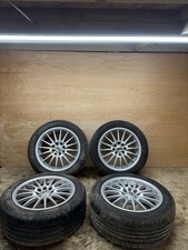 15 Inch 4x100 Team Dynamics Wheels - 16spoke (FITS MX5) 195/50R15 82V MINT COND