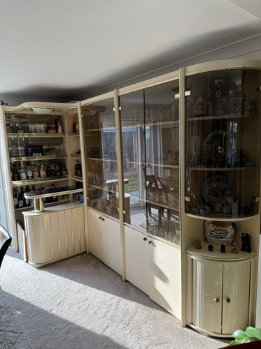 Vintage home bar cabinet - home,
