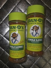 2 DAN-O'S CHILI LIME Seasoning