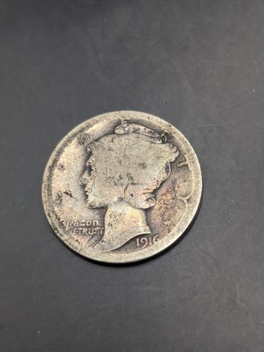 1916 usa mercury - mercury, dime