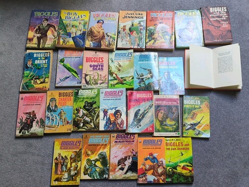 Collection vintage biggles - of,