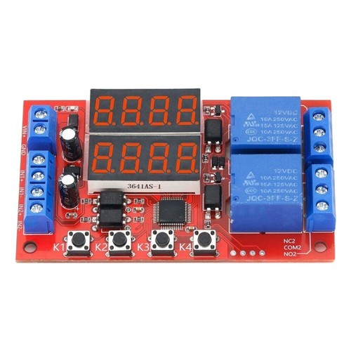 Dual channel time delay relay - delay,