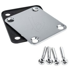 Electric Guitar Neck Plate Telecaster Guitar Neck Joint Board with 4 Screws UK