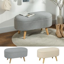 Padded Bedroom Bench with
