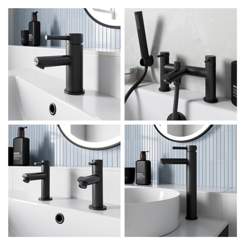 Bathroom taps matt - bathroom,