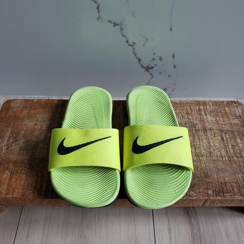 Nike slides kids 13c - slides, green
