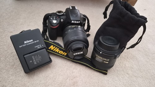 Nikon d3200 with standard and - nikon,