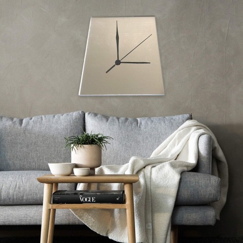 Modern square wall clock - modern,