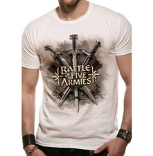 THE HOBBIT T-SHIRT BATTLE OF