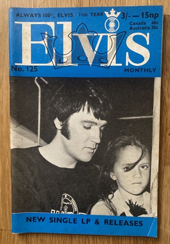 Elvis presley monthly - -,