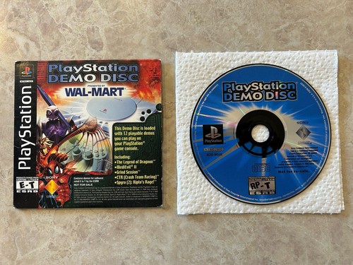 Playstation demo disc wal mart - disc, wal-mart