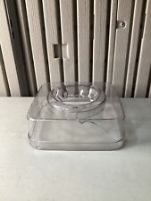 Cuisinart ICE30BCU Ice Cream Maker Replacement Plastic Lid - Used/Hairline Crack