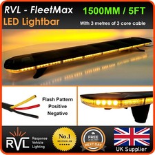 5ft led beacon bar light - beacon, amber