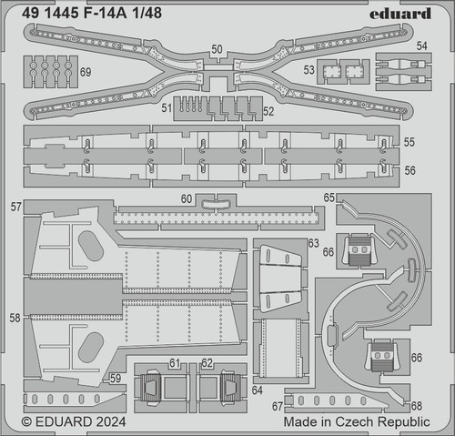 Eduard ed491445 grumman - eduard, 1:48
