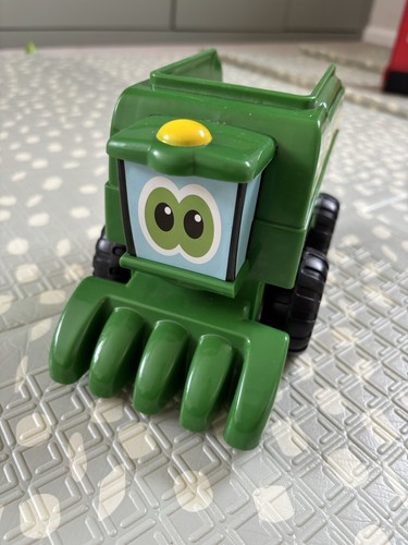 John deere green toy digger - deere,