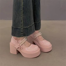 Women's Round Toe Chunky