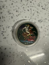 Enamelled & Hand Painted Five