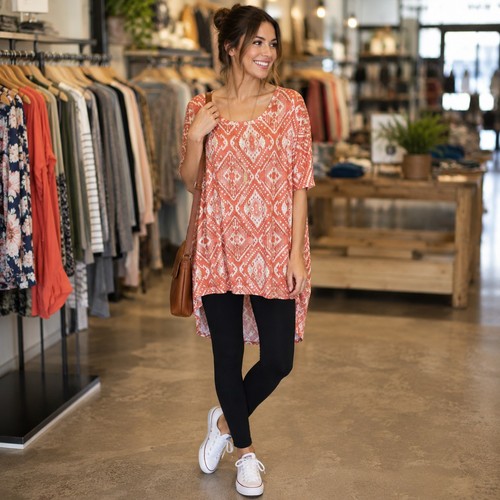 Lularoe irma tunic top - irma, xl