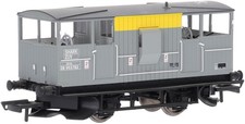 R6412 Hornby OO Gauge Departmental Shark ZUV Brake Van DB993782 (Pre-Owned)