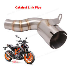 Middle Catalyst Pipe Exhaust Link Tube Modified Slip For Duke 250 390 ADV RC390