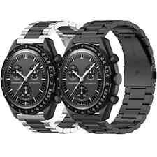 20mm Stainless Steel Strap for Omega X Swatch Joint MoonSwatch Metal Watch Band