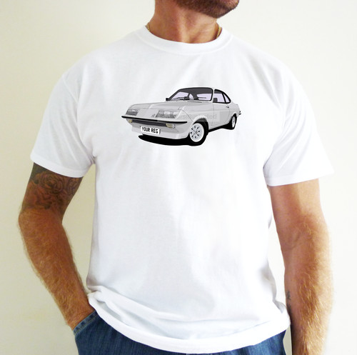 Firenza droop snoot car art - snoot,