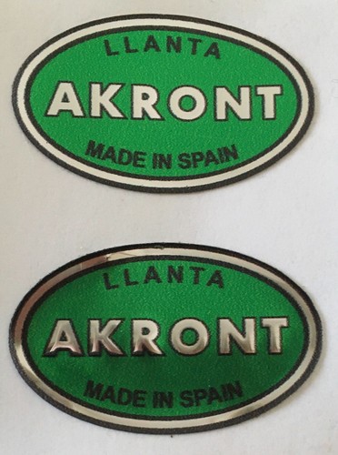 Maico akront rim stickers - maico,