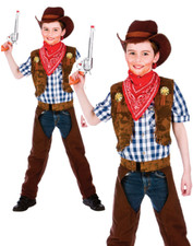Boys Cowboy Brown Wild West