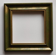 Gold Green Frame For 8x8 Inch