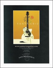 Santa Cruz acoustic guitar