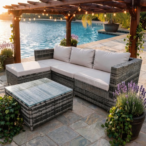 Seater rattan garden - rattan,